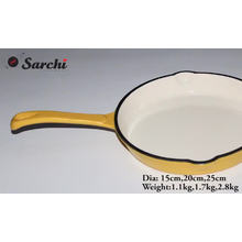 New arrival Cast Iron Enamel backing pan